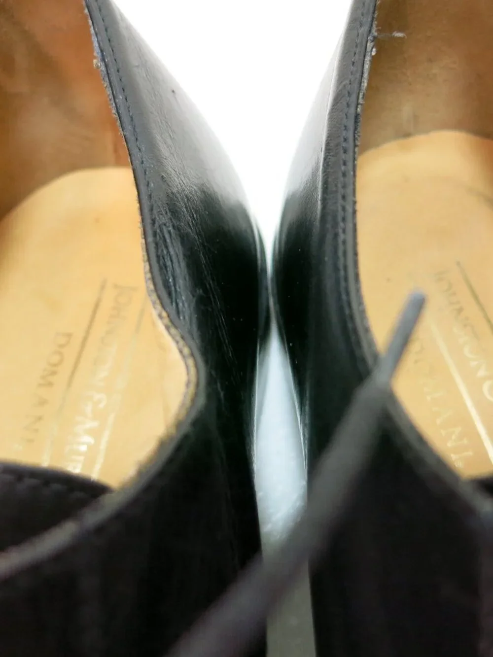 Johnston & Murphy Domani Men's Leather Oxford Elegant Dress Shoes Size 12M